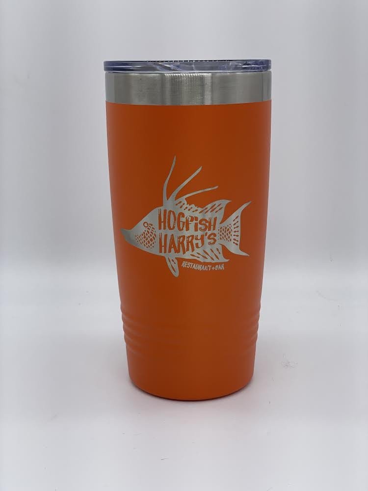 Hogfish Harry's Orange Tumbler