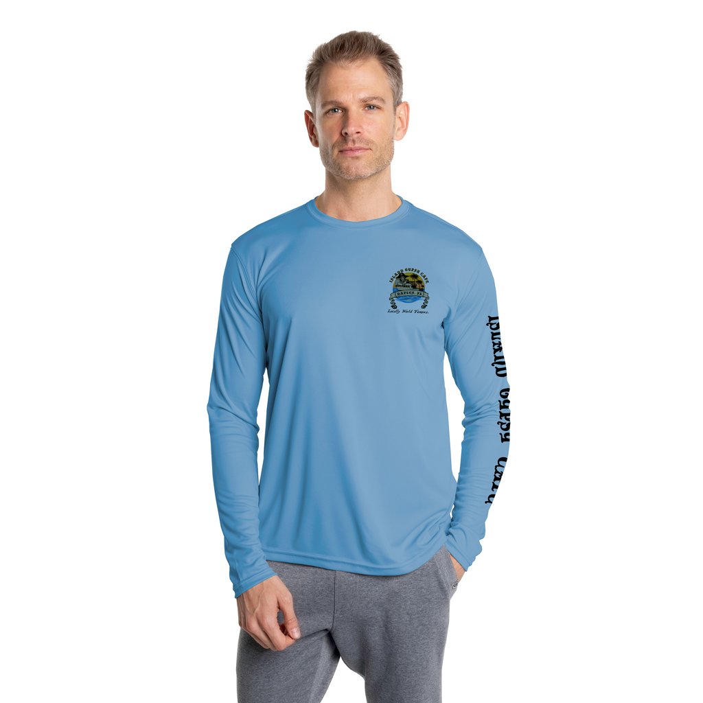 Mens Dry Fit UPF 50 Pirate Long Sleeve