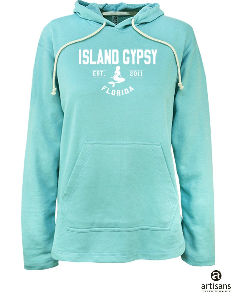 Hooded sweatshirt in Capri